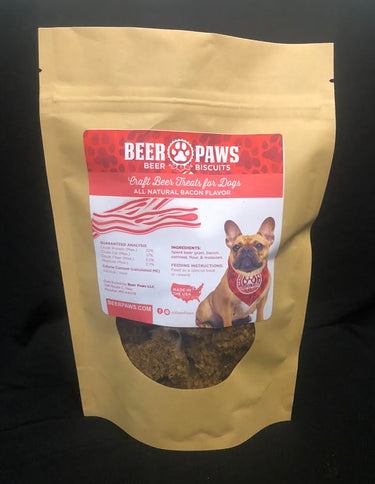 Beer Paws Bacon Beer Biscuits for Dogs